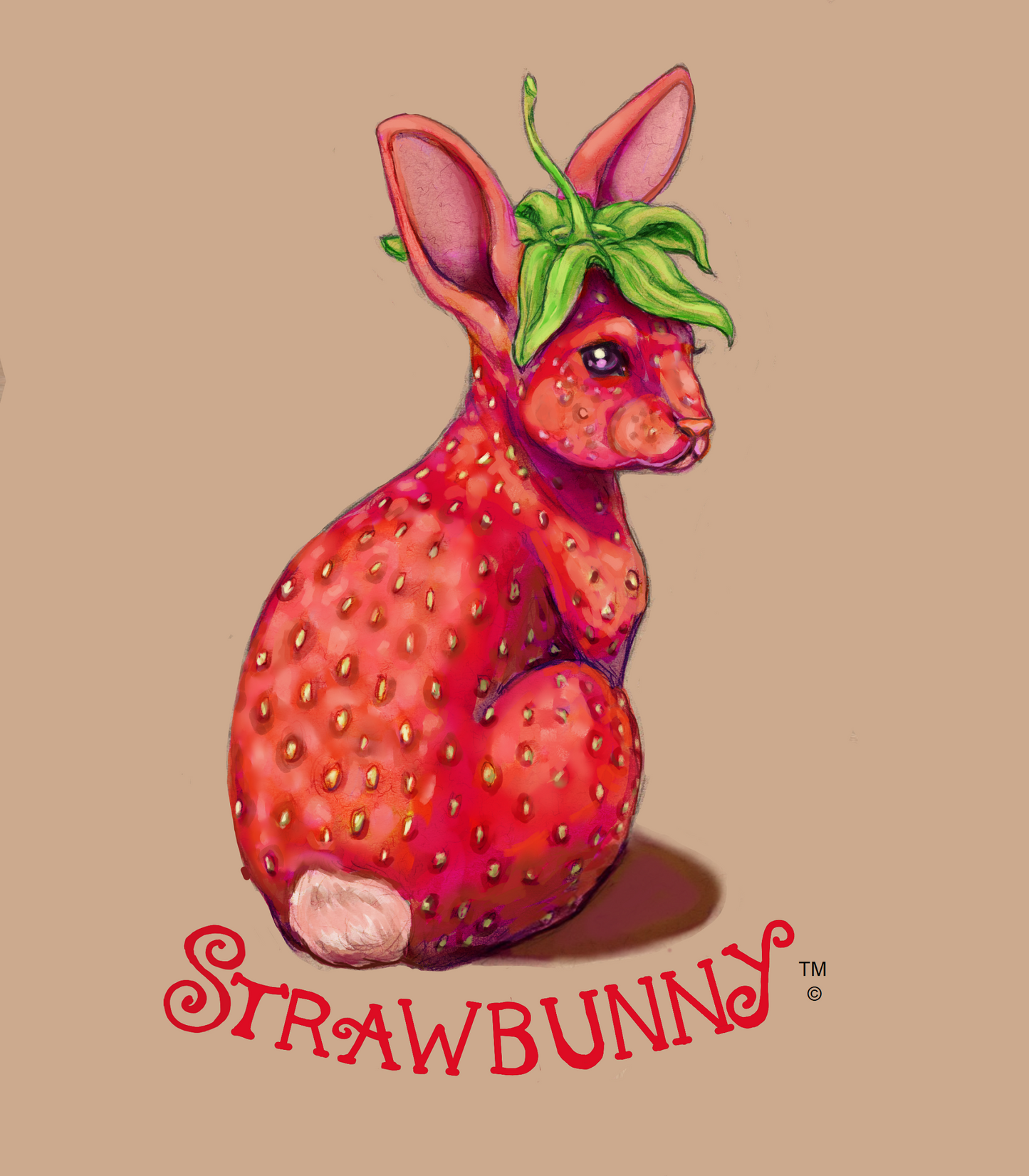 Strawbunny Short Sleeve T-Shirt